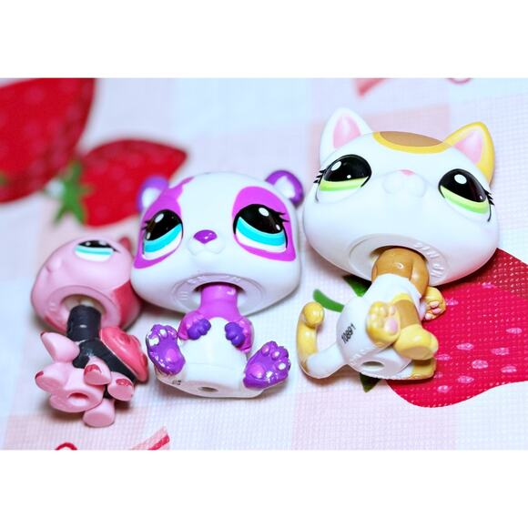 Authentic LPS Blythe Loves Littlest Pet Shop #1859 #2108 #2459 Tokyo Cat Ladybug - Picture 8 of 10
